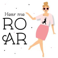 Hear Me Roar Note Cards