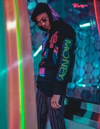 Image 2 of Neon PATCHED Hoodie