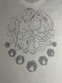 Image 2 of Moon Thief Tee v2 - White/Grey