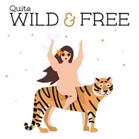 Quite Wild & Free Note Cards
