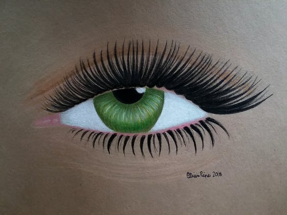 Image of Jealousy 9x12 ORIGINAL