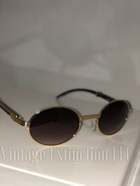 Image 2 of Premium Unisex Wood Grain Sunglasses