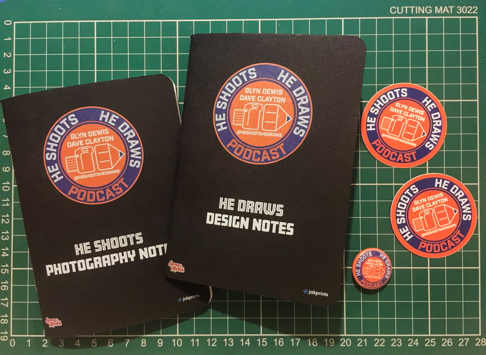 Image of **SOLD OUT** The HSHD Notebook Merch Pack