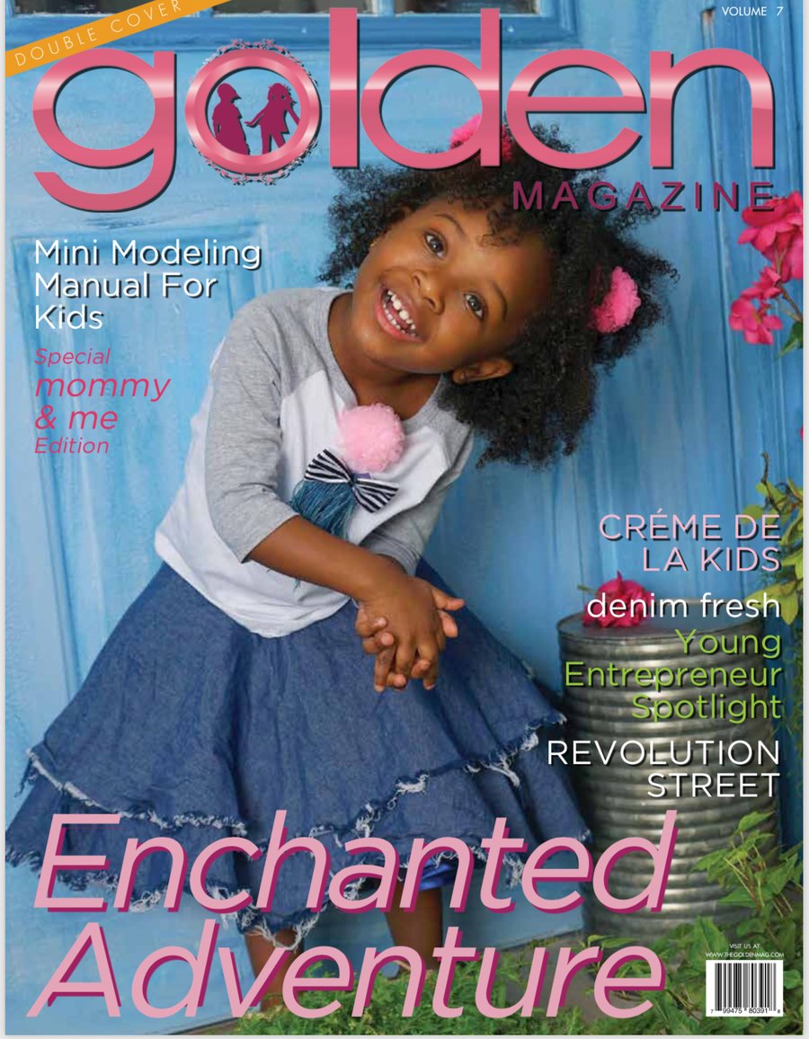 Image of GOLDEN MAGAZINE ISSUE 7 DOUBLE COVER Enchanted Adventure