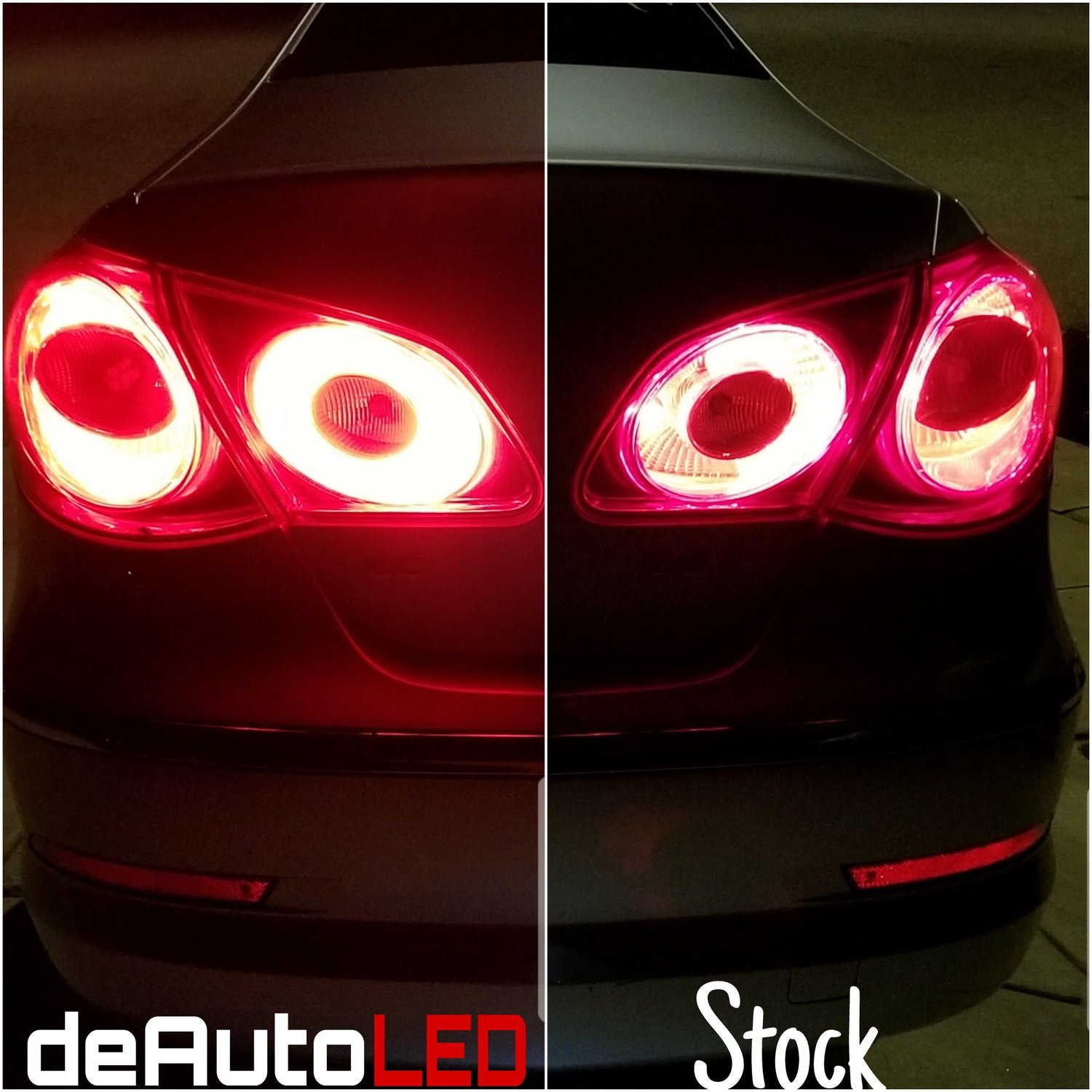 Image of Complete Brake & Tail Kit - Insane Bright / Vivid Red / Error Free LEDs fits: Passat B7