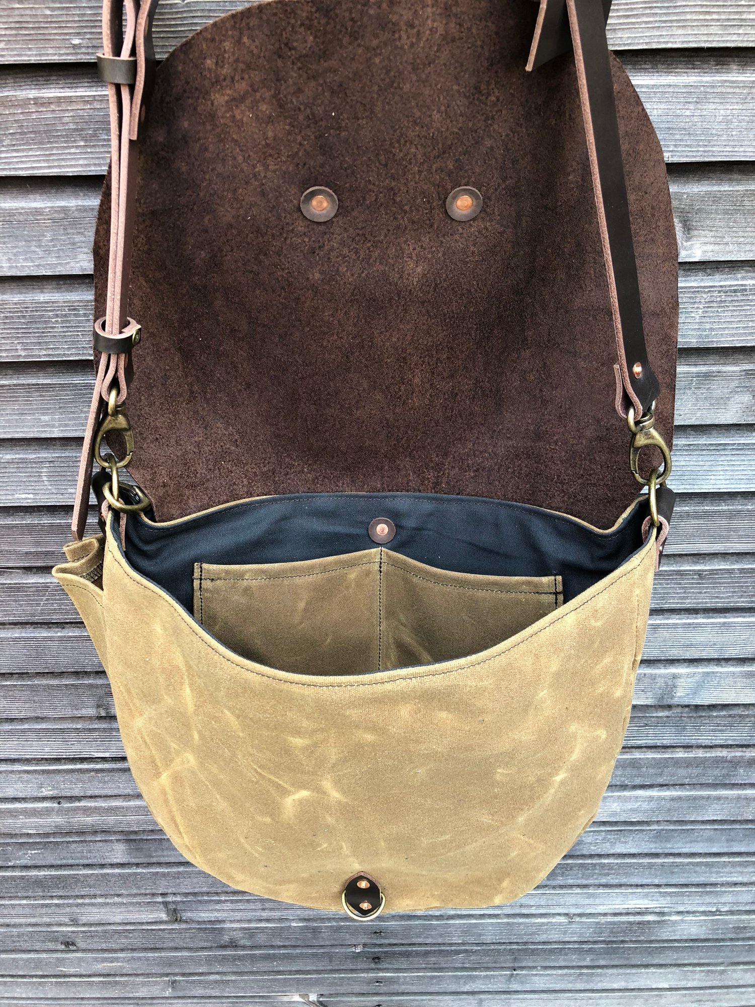 Waxed Canvas Garment Bag – South of Hampton