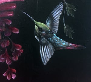 Image of Framed Heart Painting