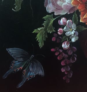 Image of Framed Heart Painting