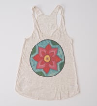 Image 1 of Lotus Racer Back Tank Top