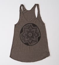 Image 1 of Black Lotus Racer Back Tank Top
