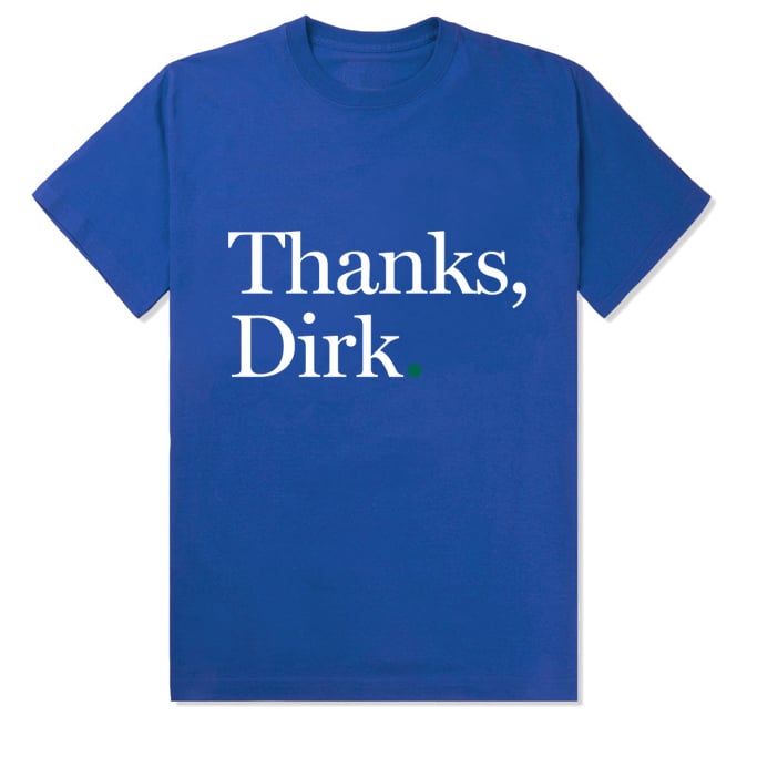 Image of Thanks Tee - Blue