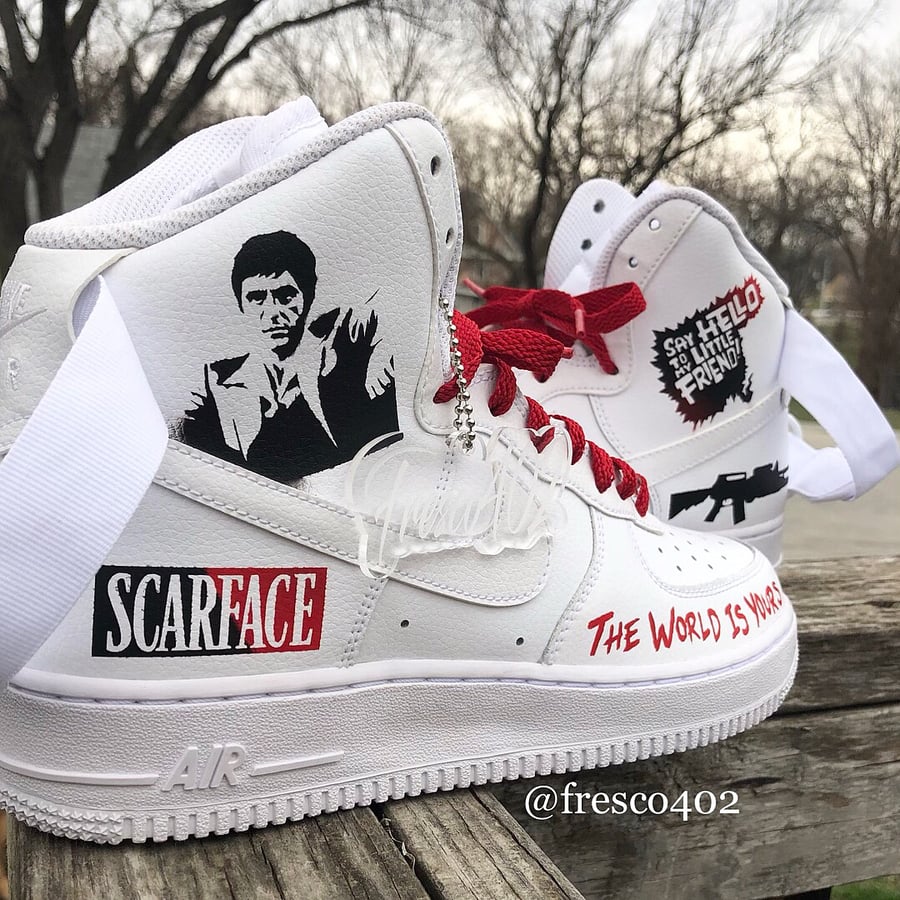 scarface nike boots