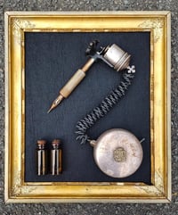 Image 1 of Solid silver tattoo machine