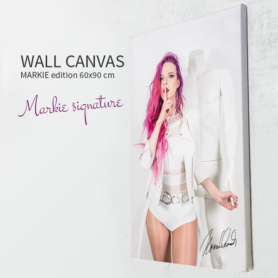 Image of Markie Signature wall canvas (60x90 cm)