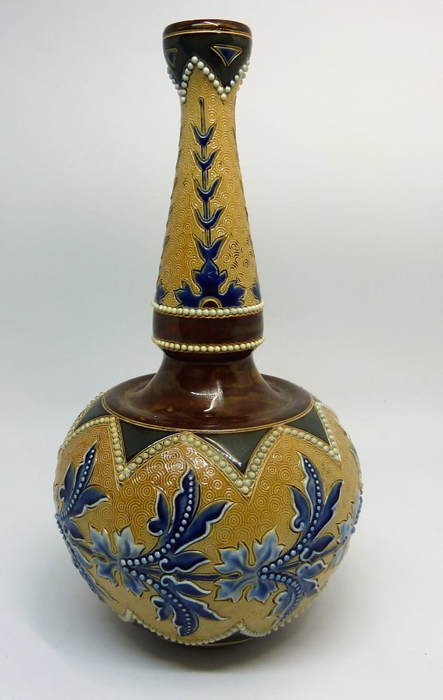 Image of Doulton Lambeth for Art Union of London Bottle Vase