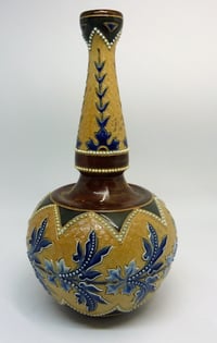 Image 1 of Doulton Lambeth for Art Union of London Bottle Vase