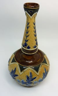 Image 2 of Doulton Lambeth for Art Union of London Bottle Vase