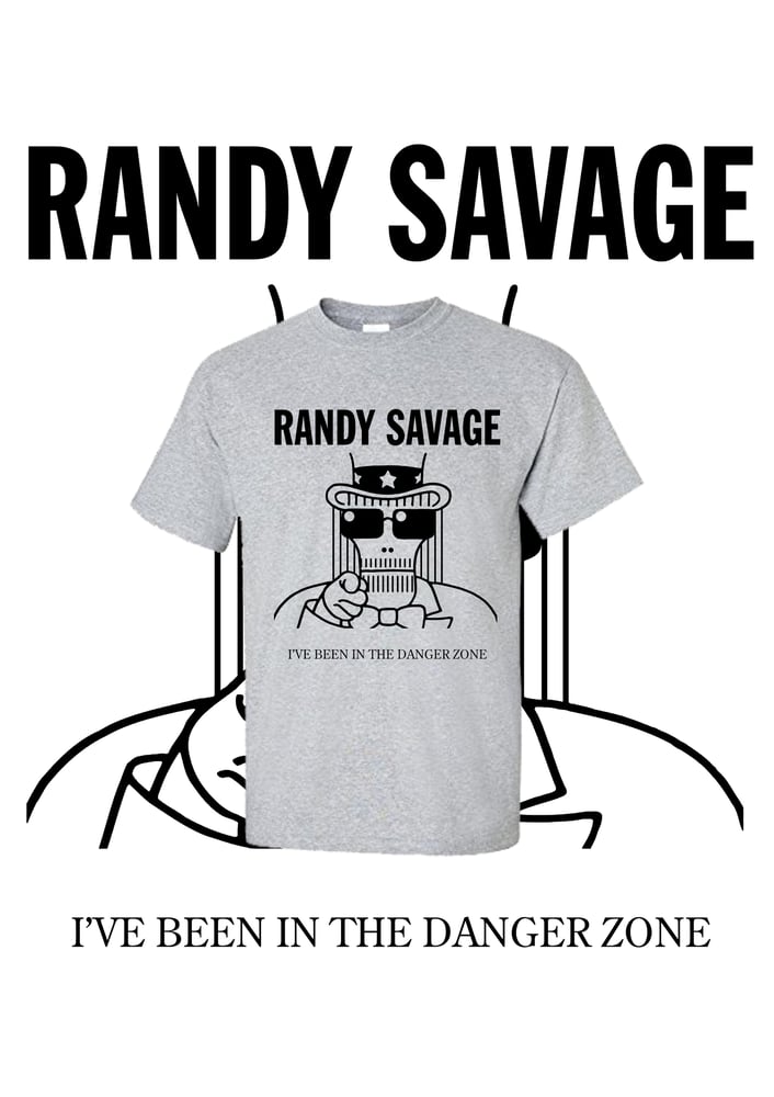Image of RANDY SAVAGE / DESCENDENTS SHIRT