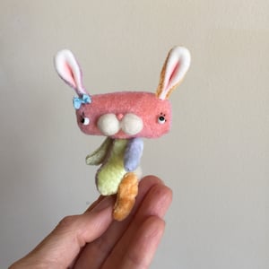Image of Fluffer the Spring Bunny in Multicolors