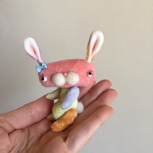 Image of Fluffer the Spring Bunny in Multicolors