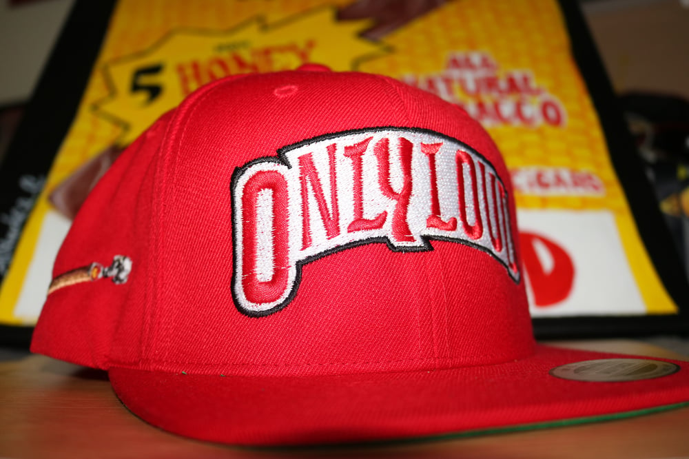 Image of ONLY LOUD SQUAD SNAPBACK (RED)