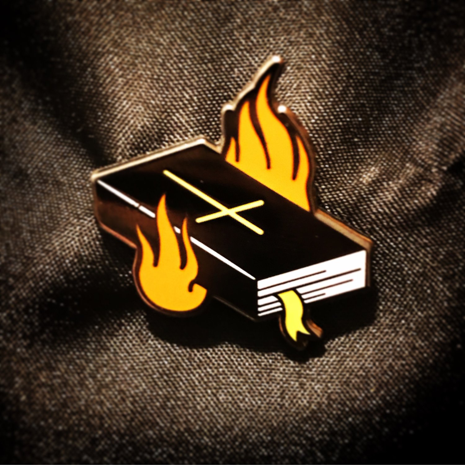 Unholy Bible Pin