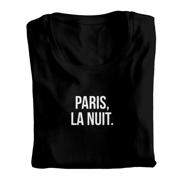 Image of Tee Shirt Femme,"PARIS,LA NUIT"