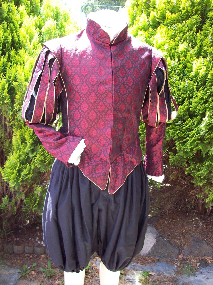 Silk Elizabethan Doublet 