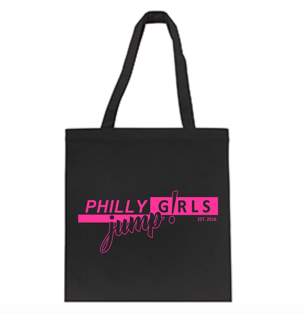 Image of Philly Girls Jump Tote Bag