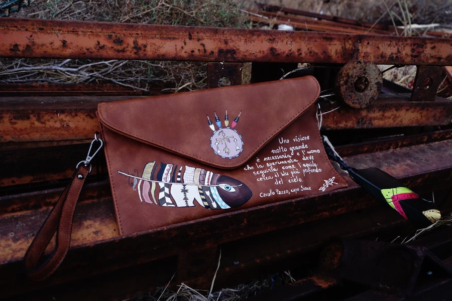 Image of Clutch bag American Indian