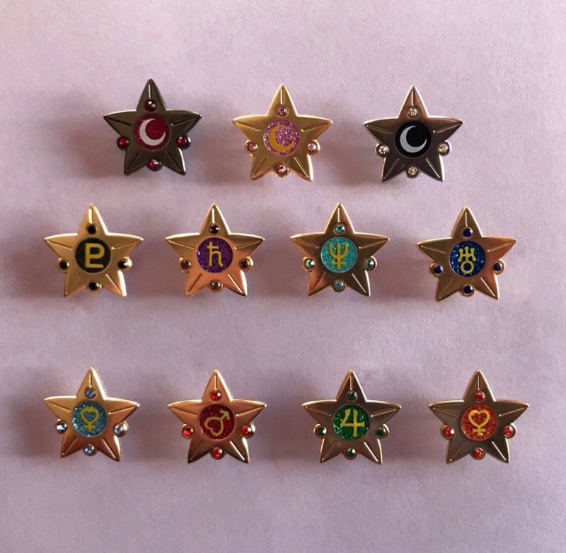 Mini Star Pins | The Little Star Guardian