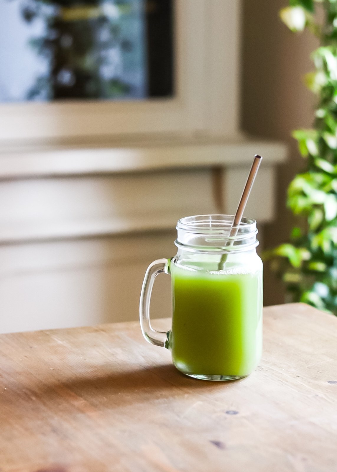 Image of Single Stainless Steel Drinking Straw