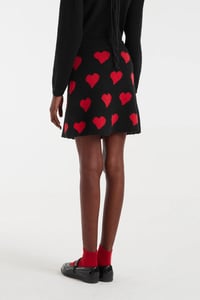 Image 3 of FALDA CORTA JACQUARD EST HEART ATTACK SMALL