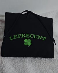 Image 2 of Leprecunt hoodie