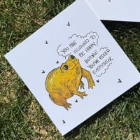 Frog (7x7 art print)