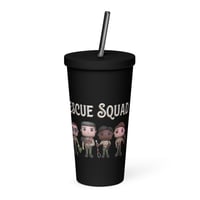Image 6 of The Animal Rescue Squad Insulated tumbler with a straw