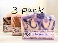 Image 2 of GOAT MILK SOAP 3-PACK