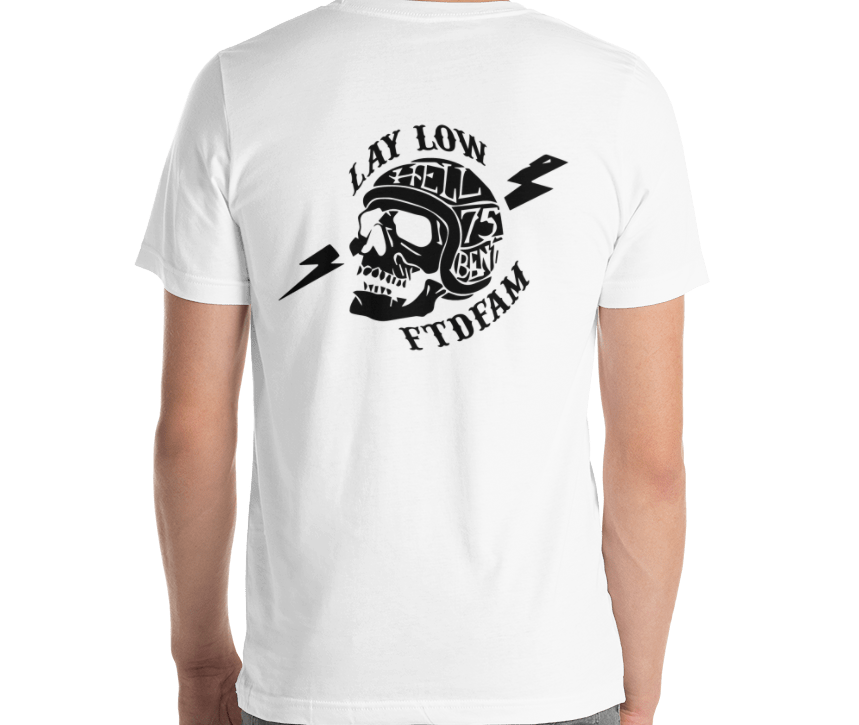 Image of Ftdest Lay Low T-Shirt White
