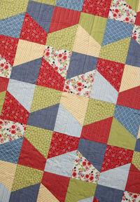 Image 4 of Lofty Quilt Pattern - PAPER pattern