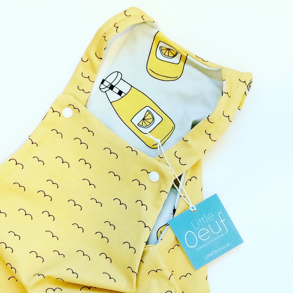 Image of Fly Baby Fly, Harem Romper/ Dungarees - Little Oeuf