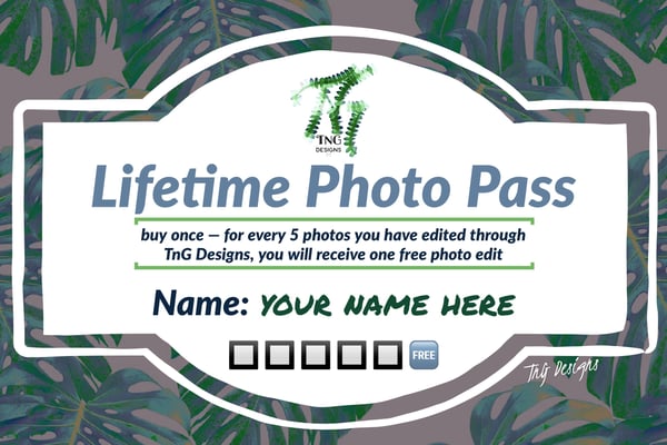 Image of Lifetime Photo Pass