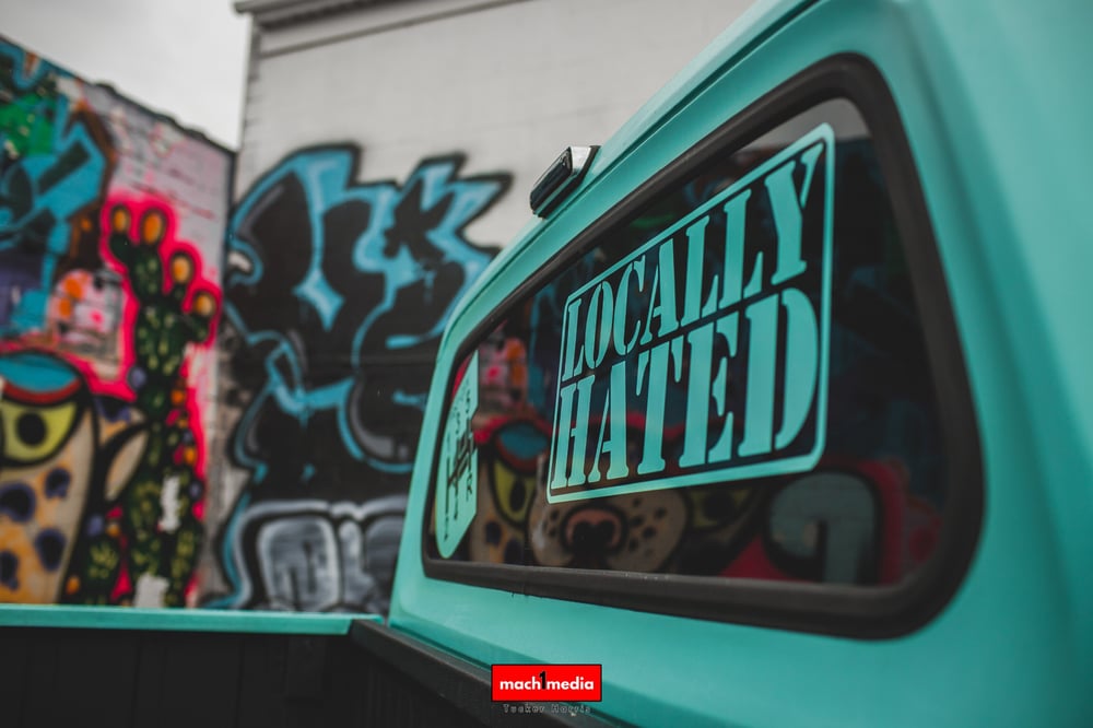 nmax silver sticker badge hated Locally â 22x10 decal nmax silver sticker badge hated Locally â 22x10 decal