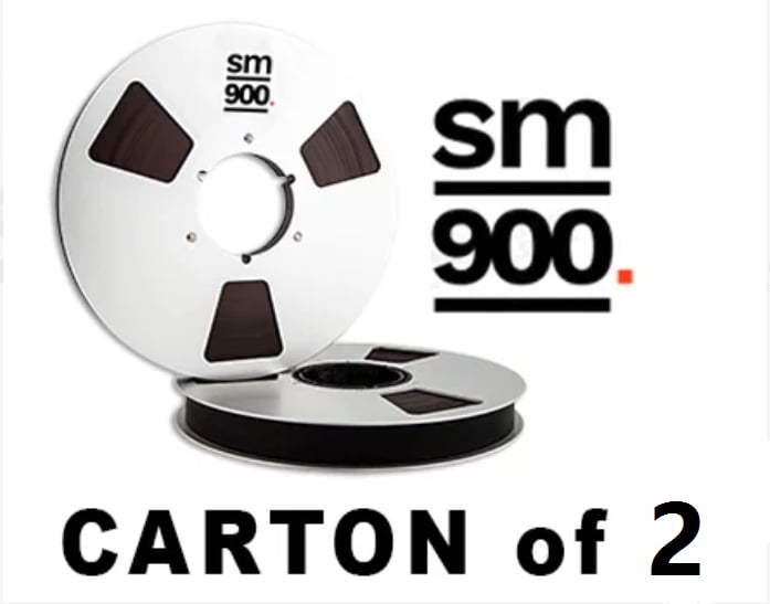 Image of CARTON of SM900 2" X2500' 10.5" Metal Reel In TapeCare Case