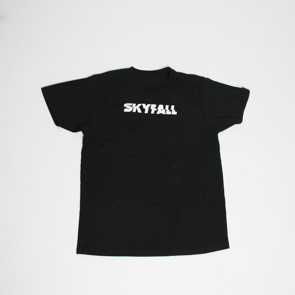 Image of DTG SKYFALL logo t-shirt