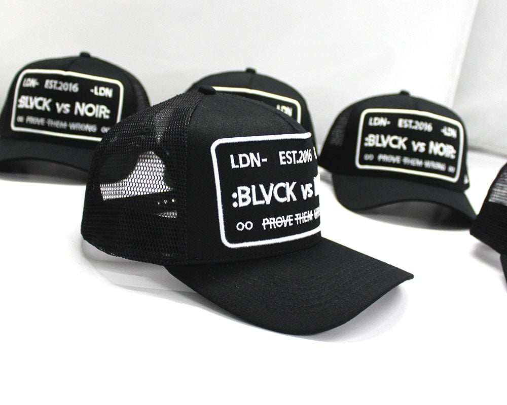 Image of Blvck on Blvck w/White