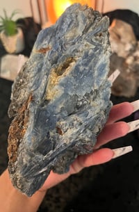 Image 4 of Large Kyanite w/Garnet