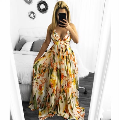 Image of Floral maxi