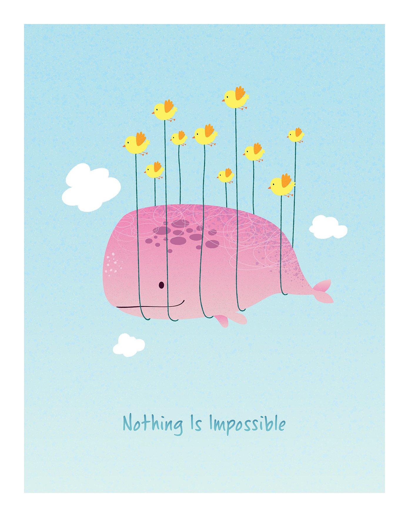 Image of Nothing Is impossible - Pink