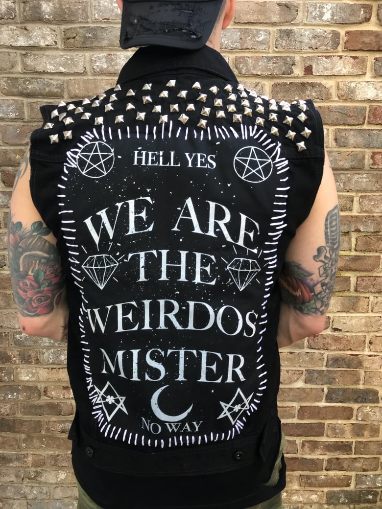 Image of We Are The Weirdos Mister Custom Vest
