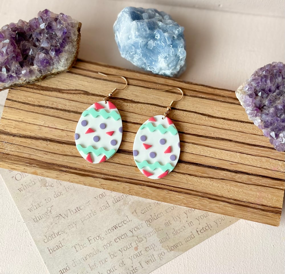 Image of Easter Egg Earrings